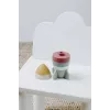 BABY'S ONLY Torre impilabile in silicone razzo, Opal, 0+ mesi
