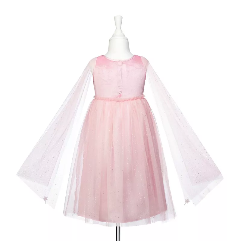 Souza! Principessa Fata Costume vestito con tulle e maniche, rosa, Silvianne, 5-7 anni