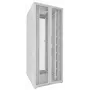 DSIT Armadio rack 42U 19 pollici, doppie porte perforate anteriore e posteriore, bianco, 800x1000x2000mm (DS8042DD-W)