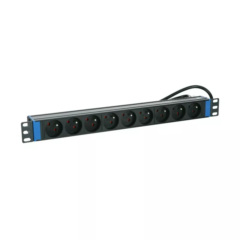 DSIT PDU 19 pollici 9 prese con spinotto di terra (DS-9PDU-PE)