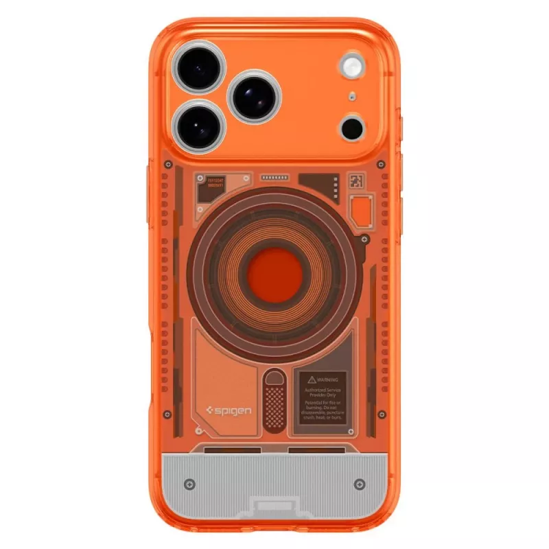 Spigen Ultra Hybrid custodia MagSafe per iPhone 17 Pro / 18 Pro - C1 Tangerine
