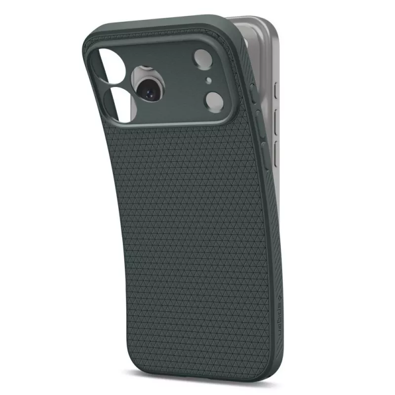 Spigen Liquid Air custodia per iPhone 18 Pro Max / 17 Pro Max - Abyss Green