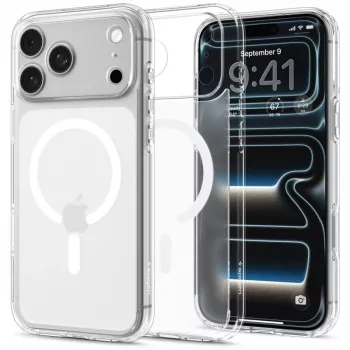 SPIGEN Ultra Hybrid MagSafe custodia per iPhone 17 Pro Max / 18 Pro Max - Frost White