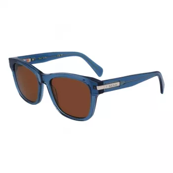 Paul Smith unisex PS3601SHOWIT occhiali da sole rettangolari, nero/grigio, 55-19-145