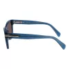 Paul Smith unisex PS3601SHOWIT occhiali da sole rettangolari, nero/grigio, 55-19-145
