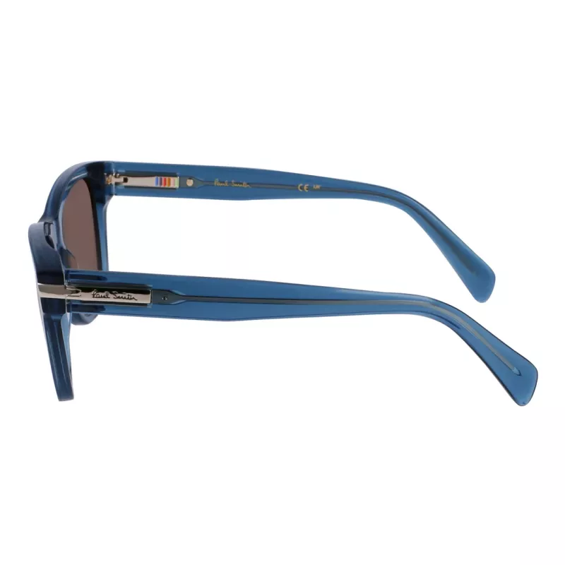 Paul Smith unisex PS3601SHOWIT occhiali da sole rettangolari, nero/grigio, 55-19-145