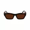 Longchamp LO763S-211 occhiali da sole donna, montatura Havana, lente marrone sfumata, 53mm