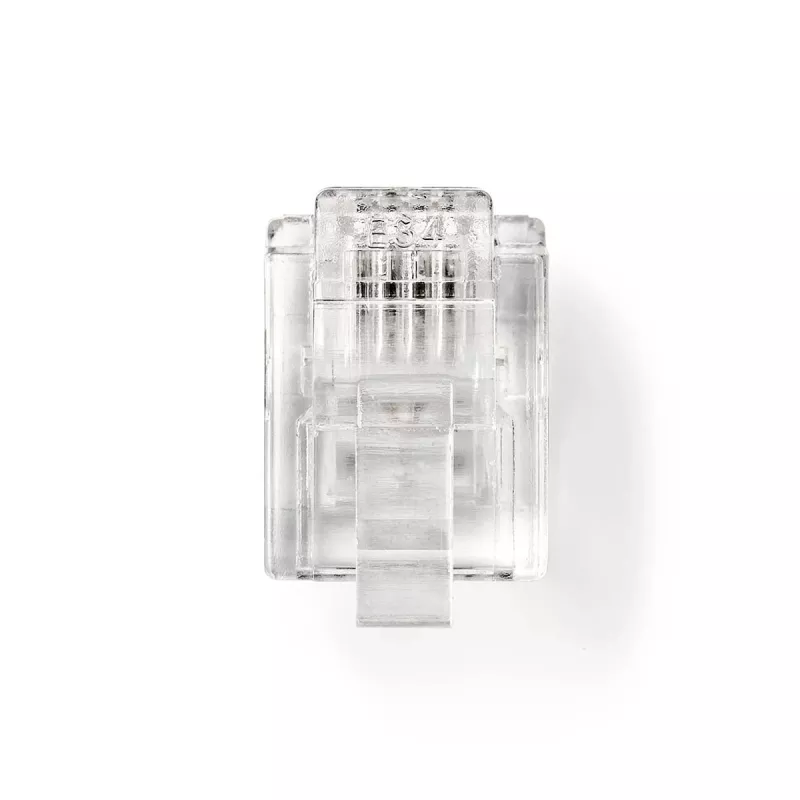 DSIT connettore maschio telefonico RJ11 - 4 poli - 10 pezzi (DC-RJ11-10PCE)