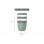 MEPAL Thermo Lunchpot Ellipse contenitore termico per alimenti Nordic Sage 700 ml 107658094700