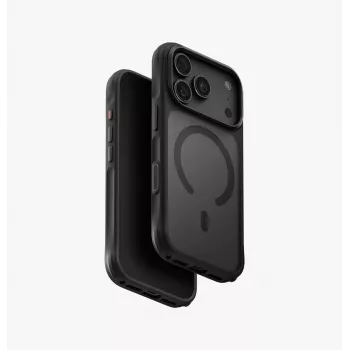 UNIQ Veren MagClick custodia di ricarica per iPhone 18 Pro / 17 Pro – nero