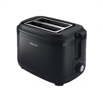 Philips Daily Collection tostapane HD2511/90, 830 W, 2 fessure, nero