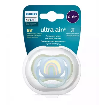 Philips Avent Ultra Air Deco ciuccio Rainbow 0-6M maschio 1 pezzo
