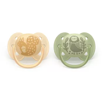 Philips Avent Ultra Soft DECO ciuccio 6-18 mesi, confezione da 2