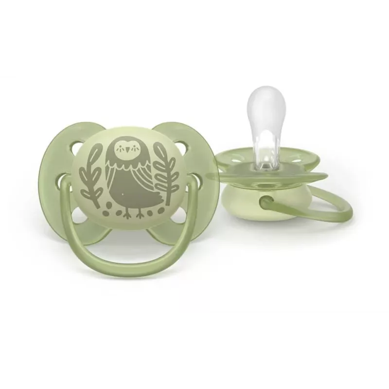 Philips Avent Ultra Soft DECO Ciuccio 6-18 mesi, confezione da 2
