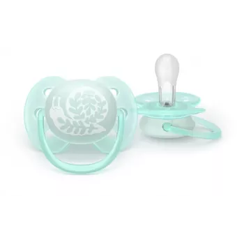 Philips Avent Ultra Soft DECO ciuccio 0-6 mesi, confezione da 2