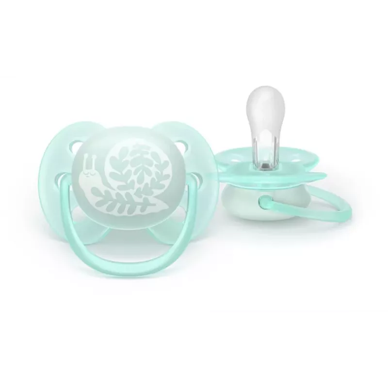 Philips Avent Ultra Soft DECO Ciuccio 0-6 mesi, confezione da 2