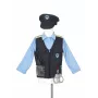 Souza! costume da poliziotto con cappello e accessori, età 4-7