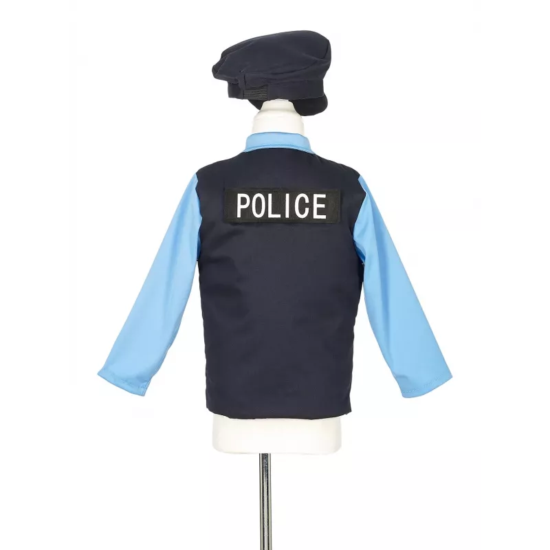Souza! costume da poliziotto con cappello e accessori, età 4-7