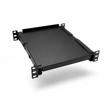 DSIT DS10-FO33 fondo universale fisso 10 pollici per armadi profondi 310 mm, 1U, nero