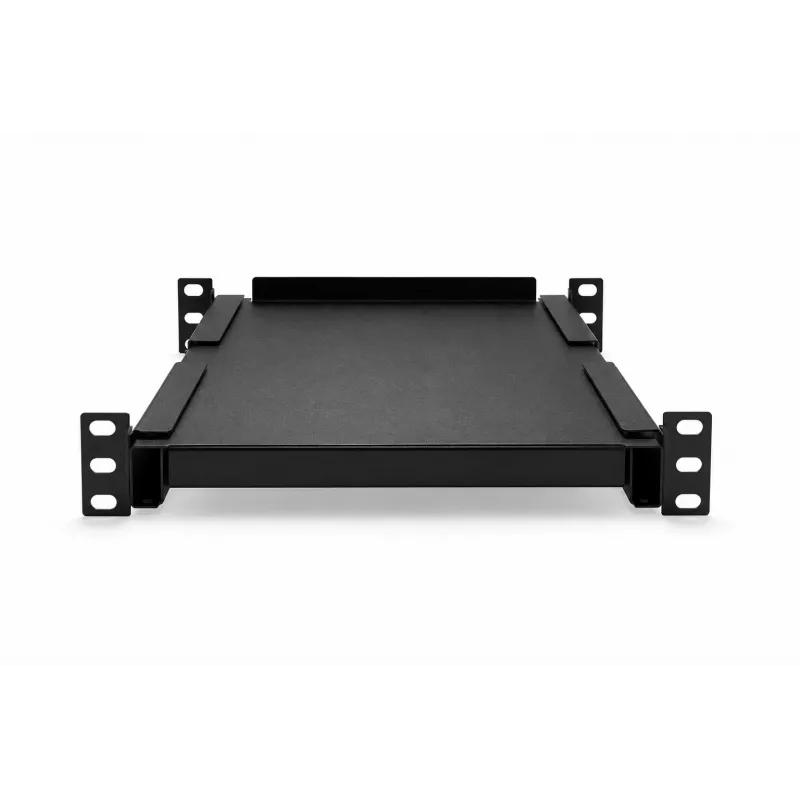 DSIT DS10-FO33 fondo universale fisso 10 pollici per armadi profondi 310 mm, 1U, nero