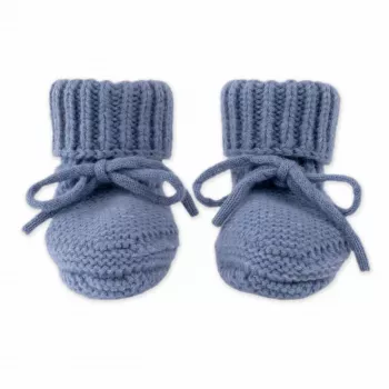 Lodger pantofole Slipper Merino Wool neonato, Storm, 0-6 mesi