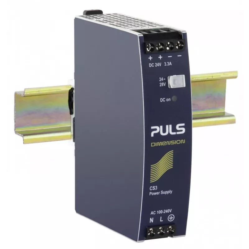 PULS DIMENSION CS3.241 alimentatore DIN rail 24V DC 3,3A 80W
