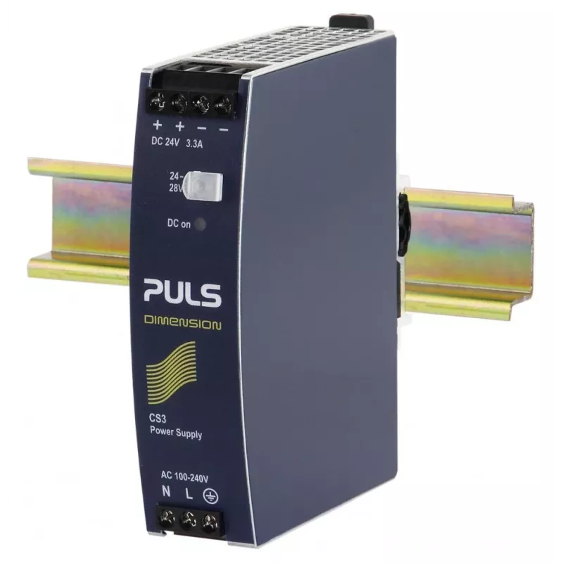 PULS DIMENSION CS3.241 alimentatore DIN rail 24V DC 3,3A 80W
