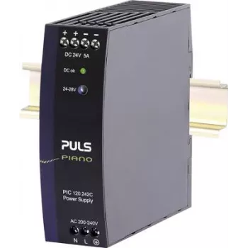 PULS Piano alimentatore DIN rail 24V/DC 5A 120W PIC120.242C