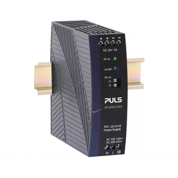 PULS Piano alimentatore DIN rail 24V DC 5A 120W (PIC120.241D)