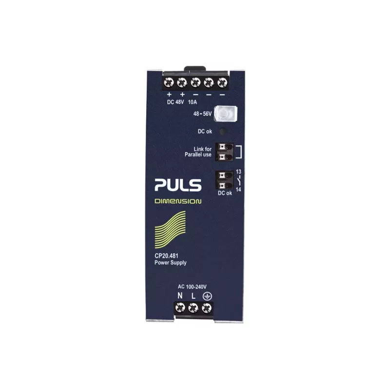 PULS CP20.481 alimentatore DIN rail 48V 10A 480W