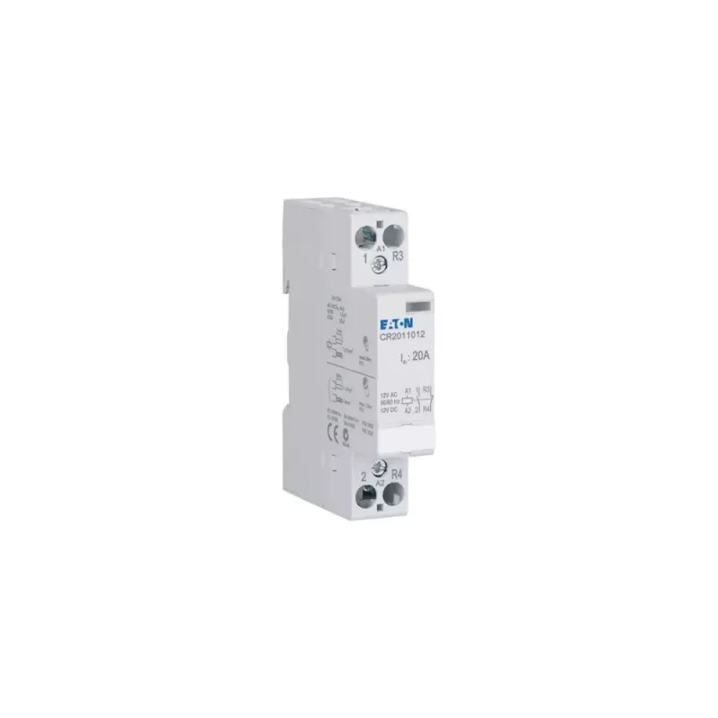 Eaton CR2011012 contattore di installazione 12V AC/DC 20A 1NO+1NC 2 poli 193906