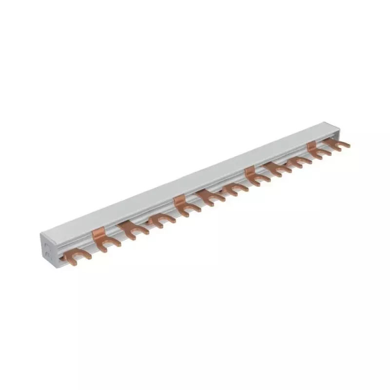 Eaton sbarra collettrice a forcella trifase EVGK-3PHAS/12MODUL, 63A, 12 moduli, 10mm², per xPole MCB/RCD (EP-501069)