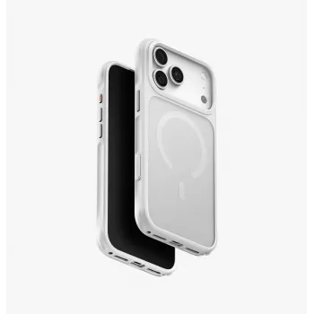 UNIQ Veren Magclick custodia di ricarica per iPhone 18 Pro Max / 17 Pro Max – Chalk Frost