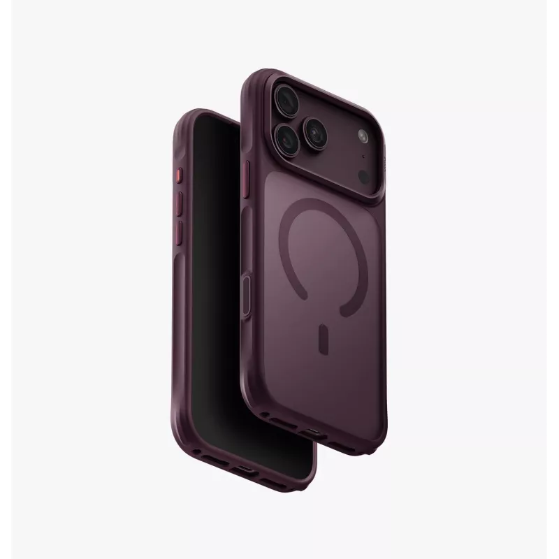 UNIQ Veren Magclick custodia di ricarica per iPhone 18 Pro Max / 17 Pro Max – Chalk Frost