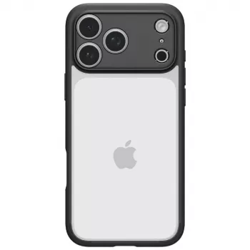 Spigen Ultra Hybrid custodia per Apple iPhone 18 Pro Max / 17 Pro Max – nero opaco