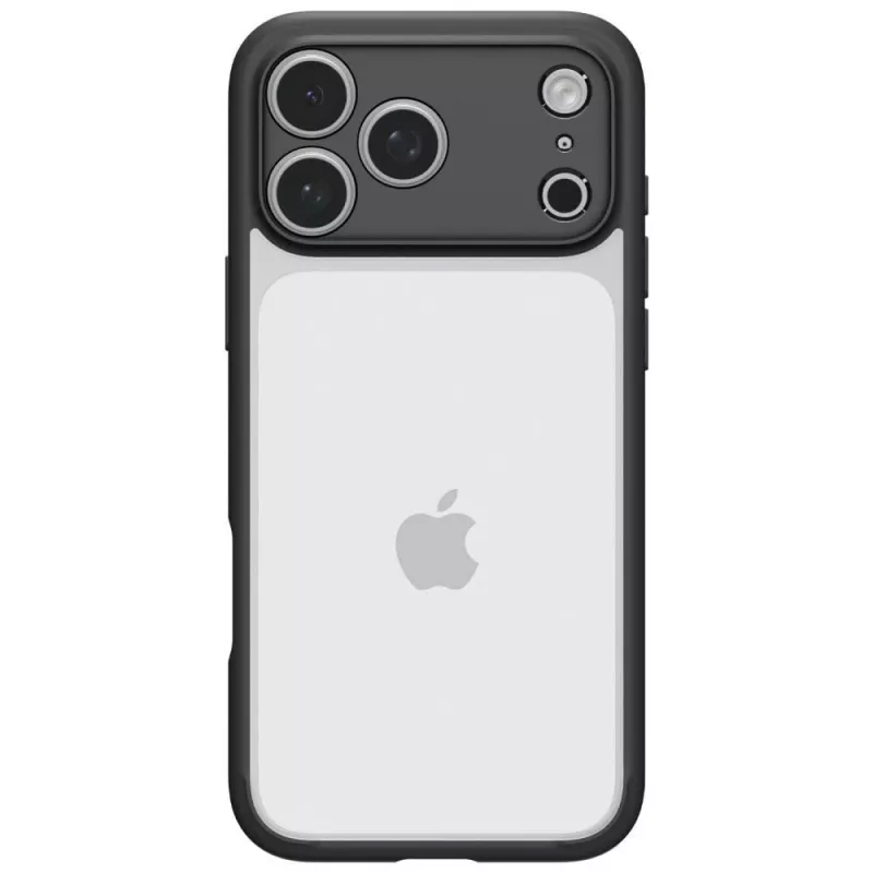 Spigen Ultra Hybrid custodia per Apple iPhone 18 Pro Max / 17 Pro Max – nero opaco