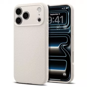 Spigen Liquid Air custodia per iPhone 17 Pro / 18 Pro - Natural Titanium