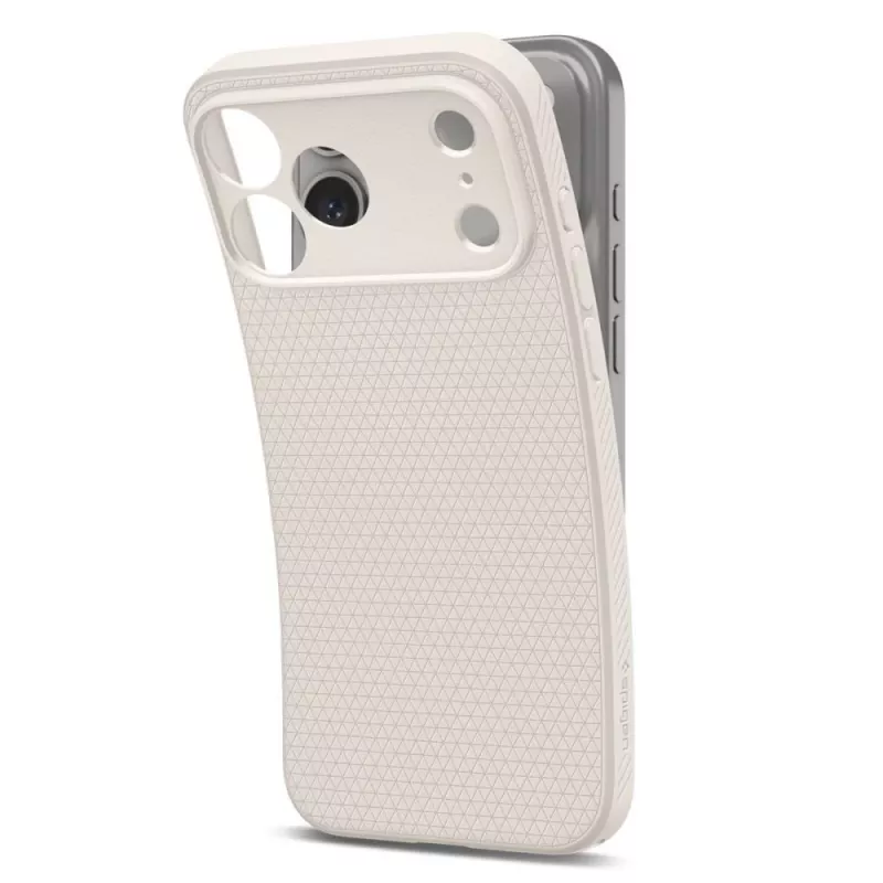 Spigen Liquid Air custodia per iPhone 17 Pro / 18 Pro - Natural Titanium