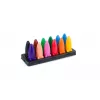 JOLLY Rocket pastelli a cera, colori assortiti, 12 pezzi (5956-0001)