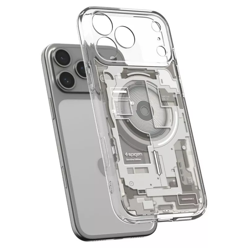 SPIGEN Ultra Hybrid MagSafe iPhone 17 Pro / 18 Pro Zero One Natural Titanium