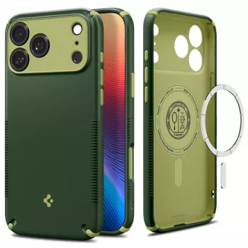 Spigen Nano Pop Hybrid Mag MagSafe custodia per iPhone 17 Pro / 18 Pro – verde