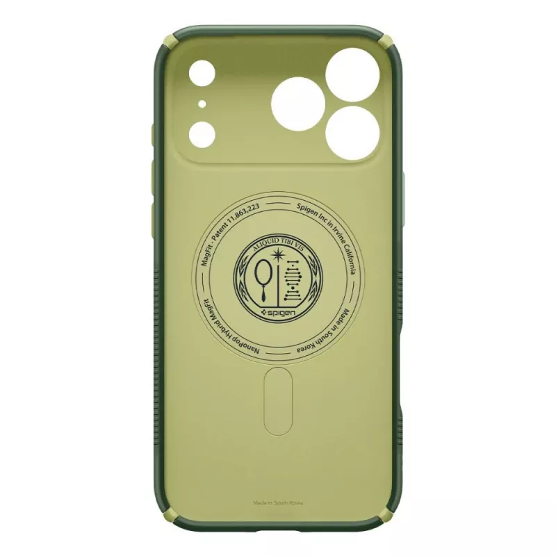 Spigen Nano Pop Hybrid Mag MagSafe custodia per iPhone 17 Pro / 18 Pro – verde