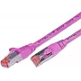 Wirewin cavo di rete S/FTP CAT6 0,25 m, rosa (PKW-PIMF-KAT6 0.25 MG)