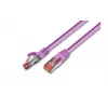 Wirewin cavo di rete S/FTP CAT6 0,25 m, rosa (PKW-PIMF-KAT6 0.25 MG)