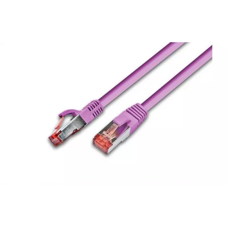 Wirewin cavo di rete S/FTP CAT6 0,25 m, rosa (PKW-PIMF-KAT6 0.25 MG)