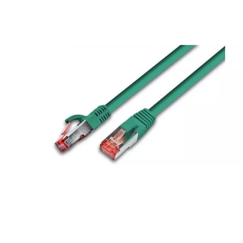 Wirewin cavo di rete S/FTP CAT6 0,25 m, verde (PKW-PIMF-KAT6 0.25 GN)