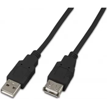 Wirewin USB A-A MF 0.15 SW cavo prolunga USB 2.0, 0,15 m, nero