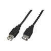 Wirewin USB A-A MF 0.15 SW cavo prolunga USB 2.0, 0,15 m, nero