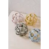 BABY'S ONLY BO-860.862.017.50 pallina da dentizione in silicone, 0+, ocra