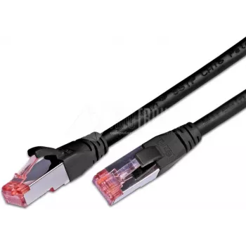 Wirewin cavo patch Cat6 S/FTP PIMF, LSOH, nero, RJ45 PKW-PIMF-KAT6 2.0 SW